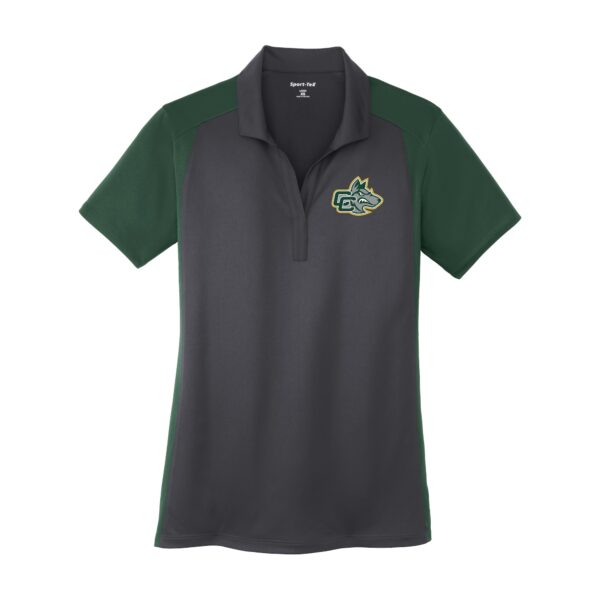 Sport-Tek Women's Colorblock Sport-Wick Polo